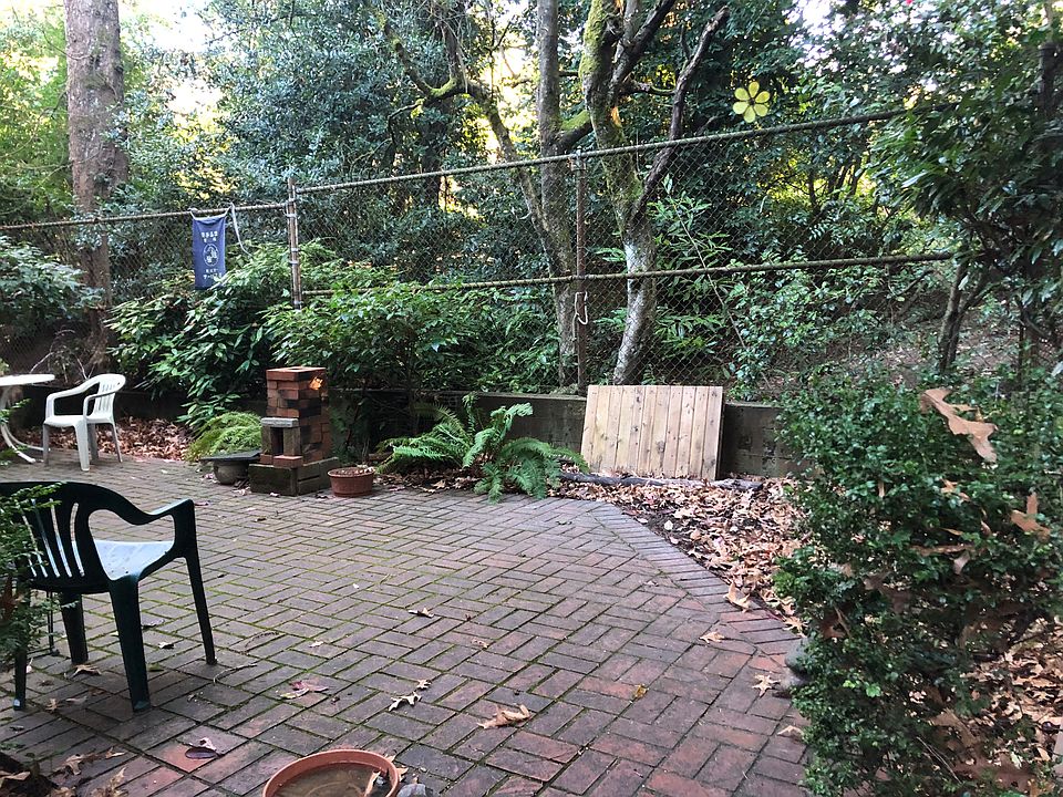 Private patio
