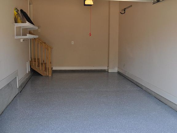 garage with epoxy