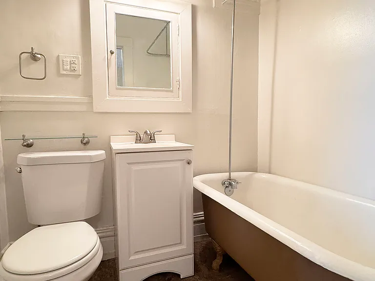 Clawfoot Tub with Shower Halo