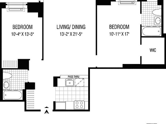 2nd image of 2 Gold St APT 613