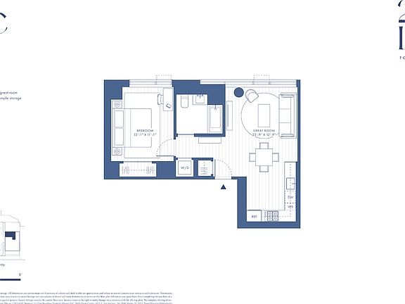2nd image of 222 E Broadway #10C
