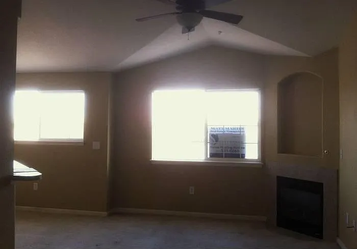 Spacious living room