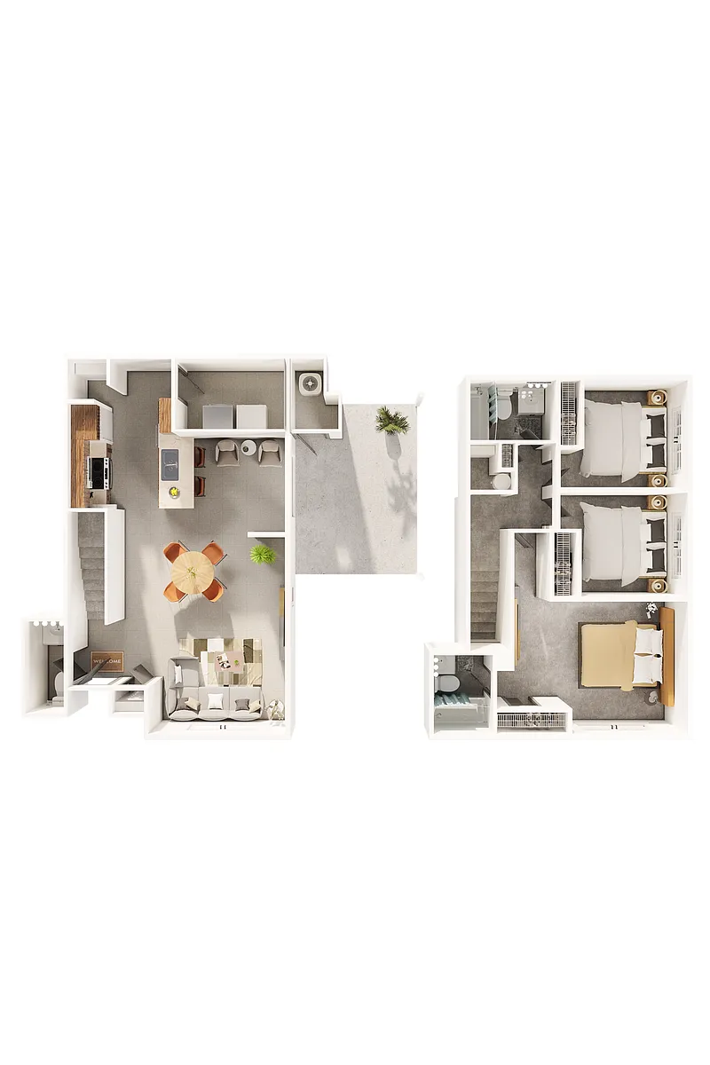 Floor plan B1