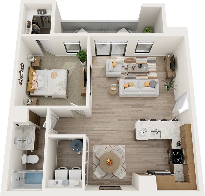 Floor plan Cambridge