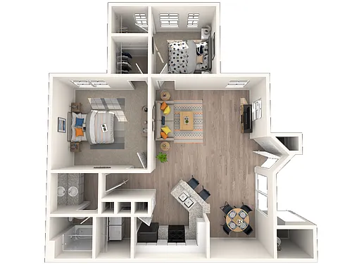 Floor plan B1
