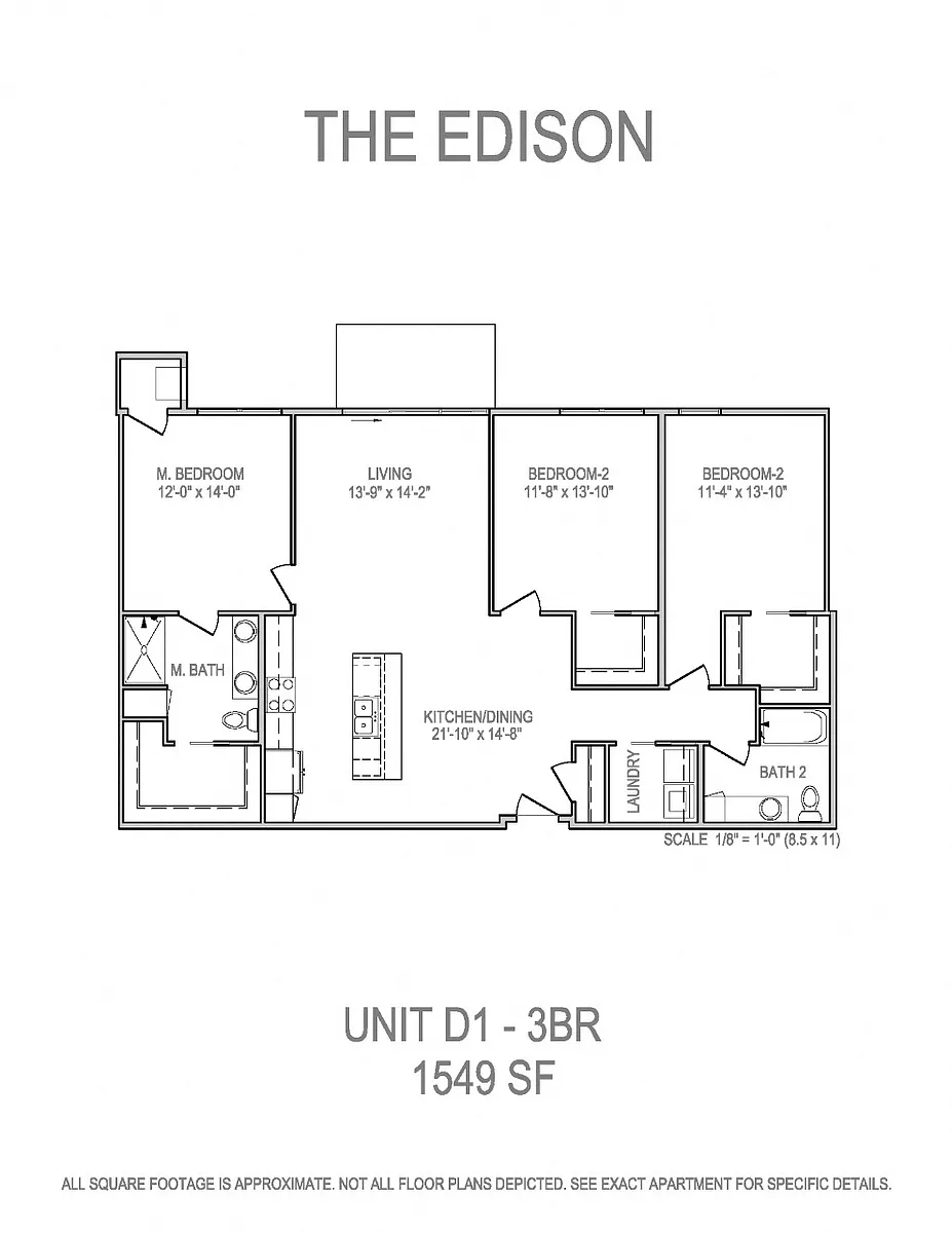 Floor plan D1