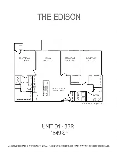 Floor plan D1