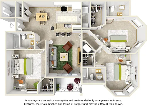 Floor plan Willow