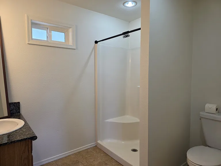 Bathroom in extra living space
