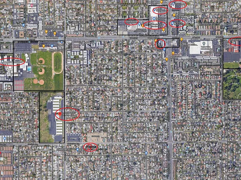 Walking distance to Dr. Jonas E. Salk Elementary School and Magnolia High School.