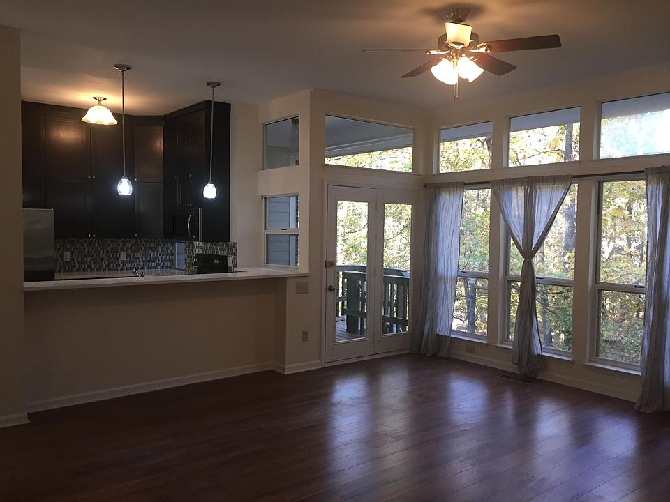 Open concept living room and kitchen