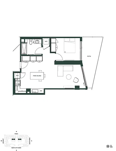 Floor plan A-9