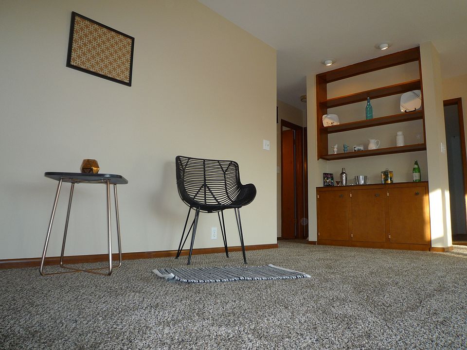 Living room staged