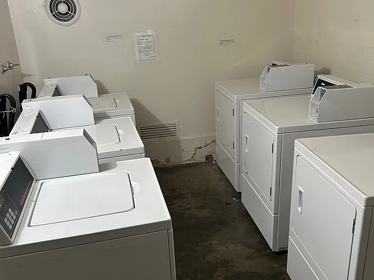 Shared laundry room