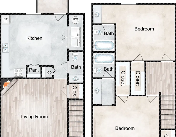 Cumberland Floorplan Diagram