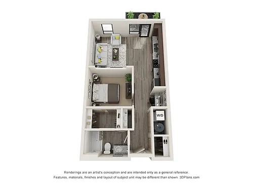 Floor plan The Logan