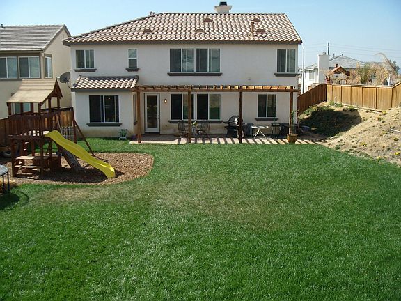 Newly Landscaped Backyard