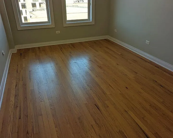 The 2nd bedroom has been freshly painted in a lighter neutral tone
