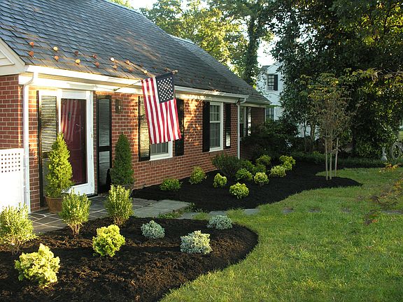 Front Angle with Flag