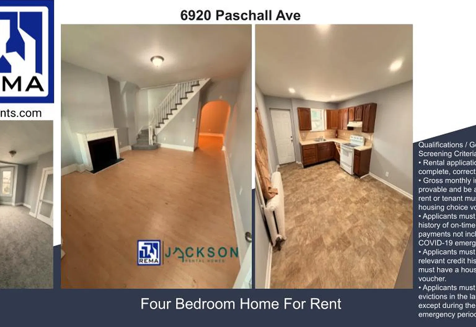 6920 Paschall Ave., 4 bedrooms, 1 bathroom House for $1,700/ Month — Photo 1