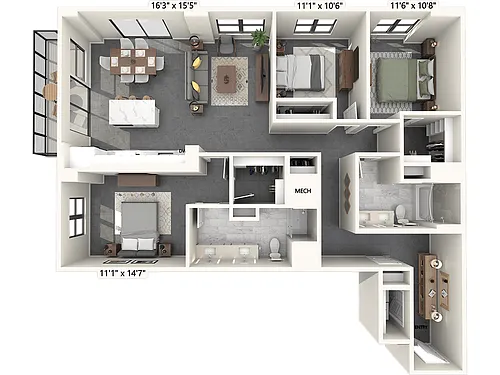 Floor plan C02-Signature