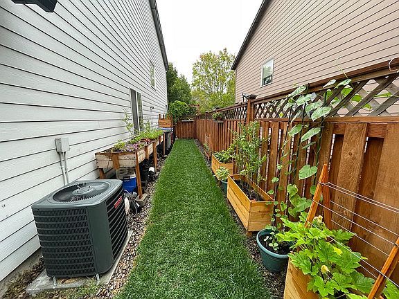 Sod on side new fence 4/22