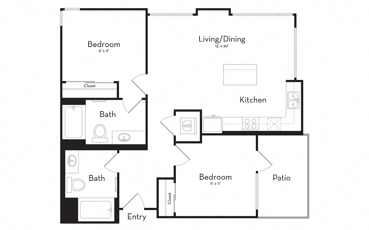 Floor plan W-C6