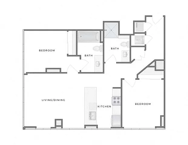 Floor plan 2B