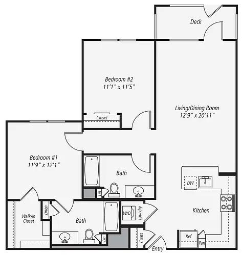 Floor plan B1-159