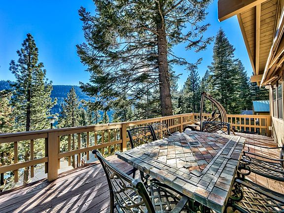 Top wrap around deck with amazing views.
