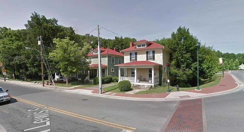 Front of home at the intersection of N. Lewis Street and Chu