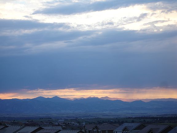 view from deck/kitchen