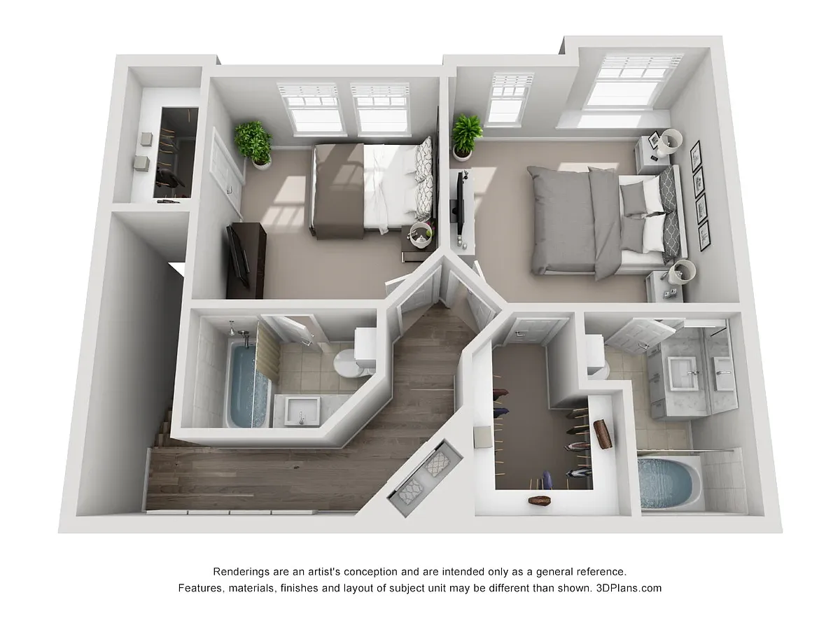 Floor plan B3