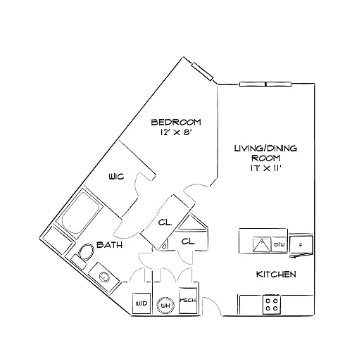 Floor plan Design 1A-E