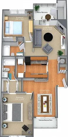 2 Bed, 2 Bath- Updated 2 Bed, 2 Bath- Updated