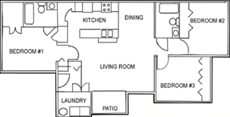 2nd image of 5500 SW Archer Rd APT D201