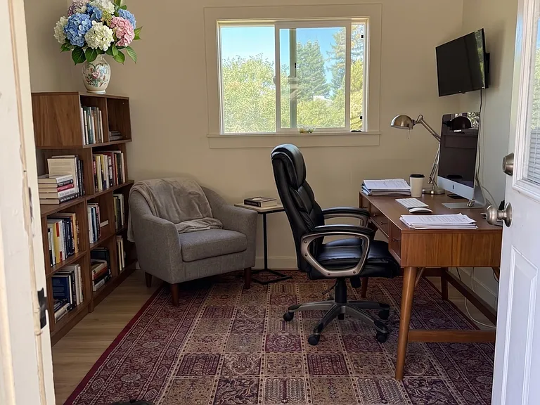 interior space of outside office full internet access