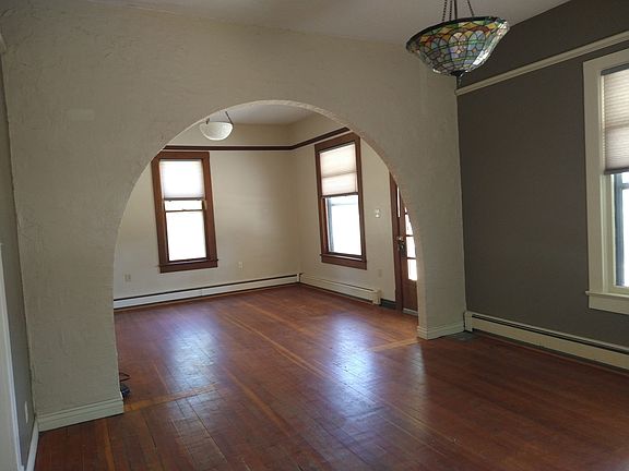 Dining room, looking towards the living room