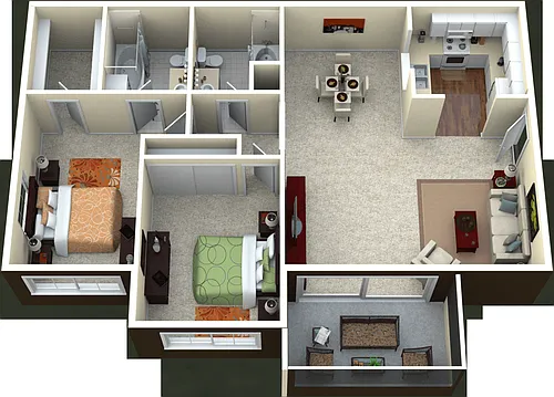 Floor plan B2 | Mariner