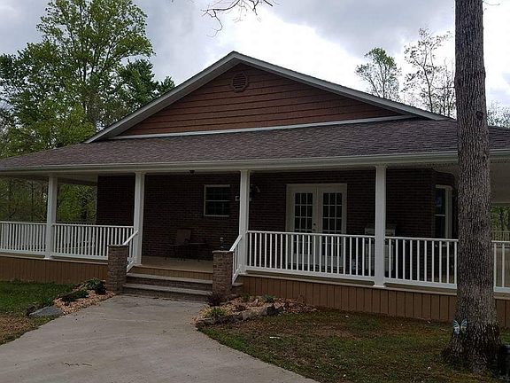 Looking from garage to house