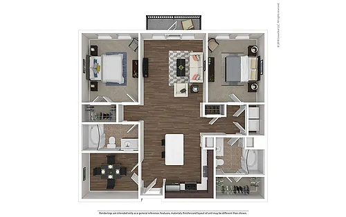 Floor plan Jupiter