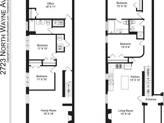 2nd image of 2721 N Wayne Ave #1