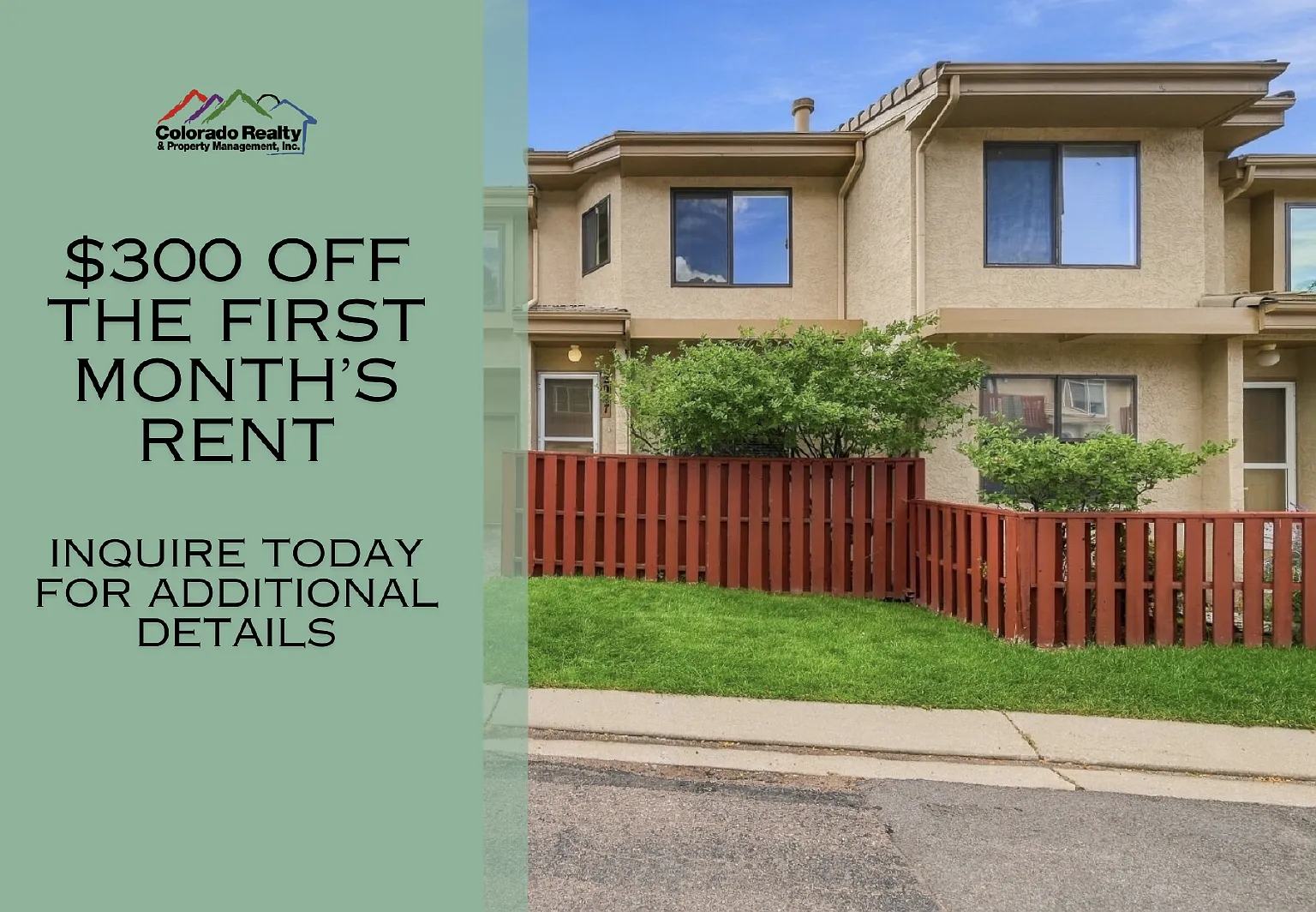 2 bed, 1.5 bath, 1170 sqft, $1,605 — Photo 1
