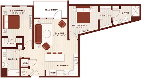 Floor plan C2