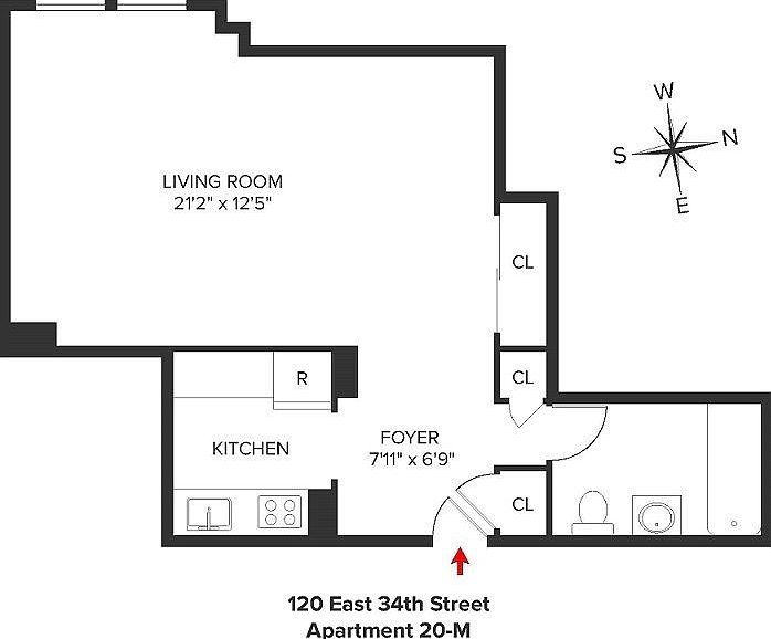 1st image of 120 E 34th St APT 11M