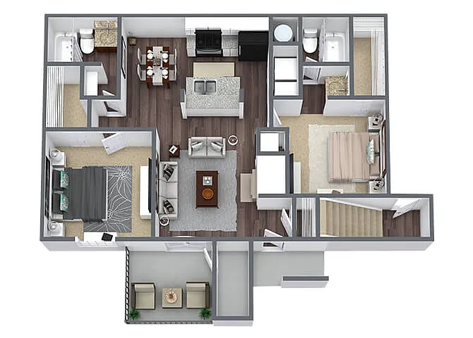 Floor plan B2
