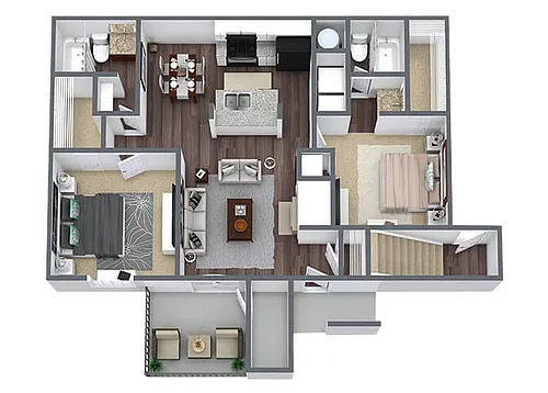Floor plan B2