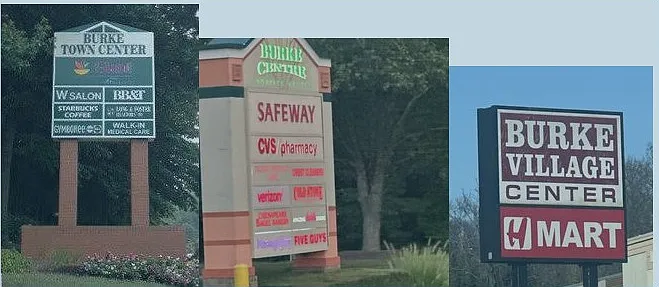 Local shops.