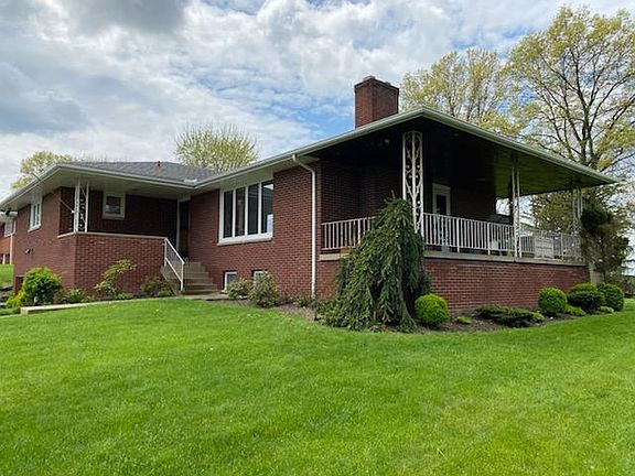 Covered front and side porch. Level yard.