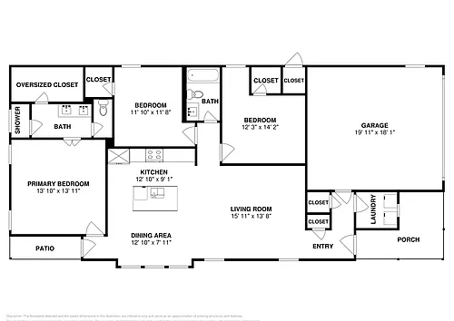 Floor plan Plan 1